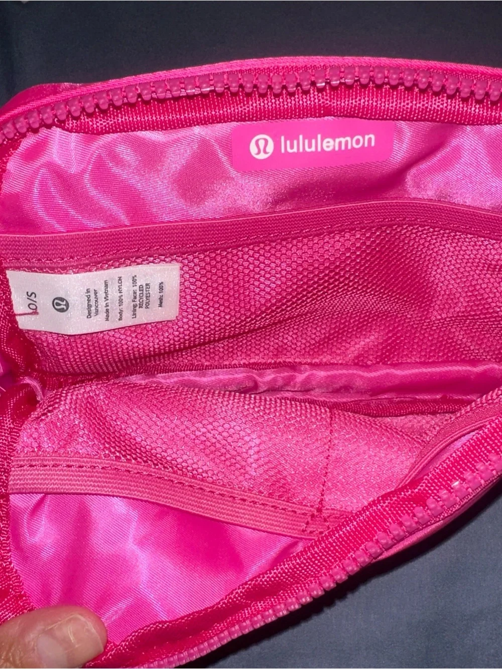 lululemon athletica Hot Pink everywhere bag Pouch